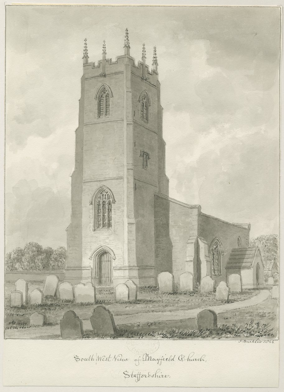 Mayfield Church by John Buckler
