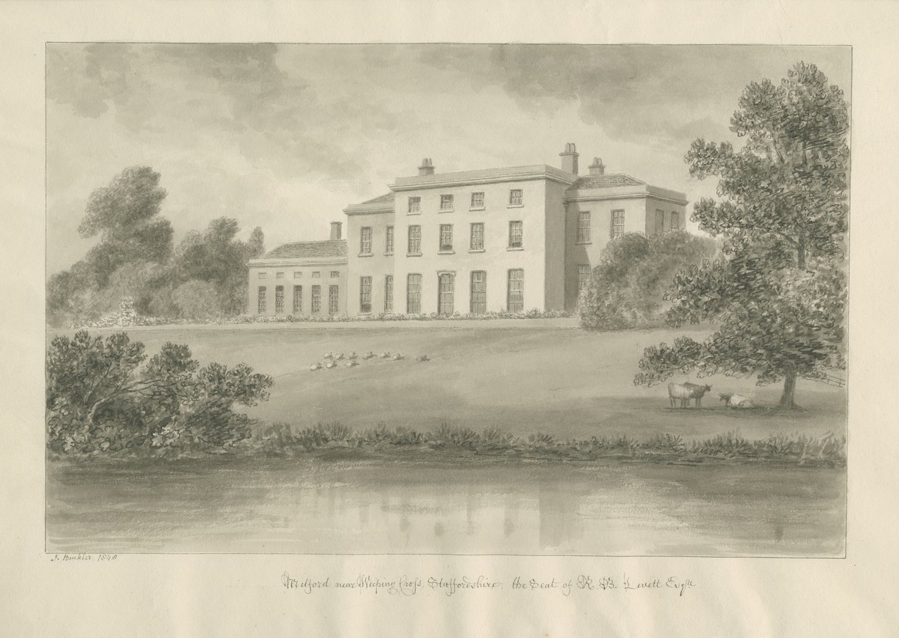 Milford House by John Buckler
