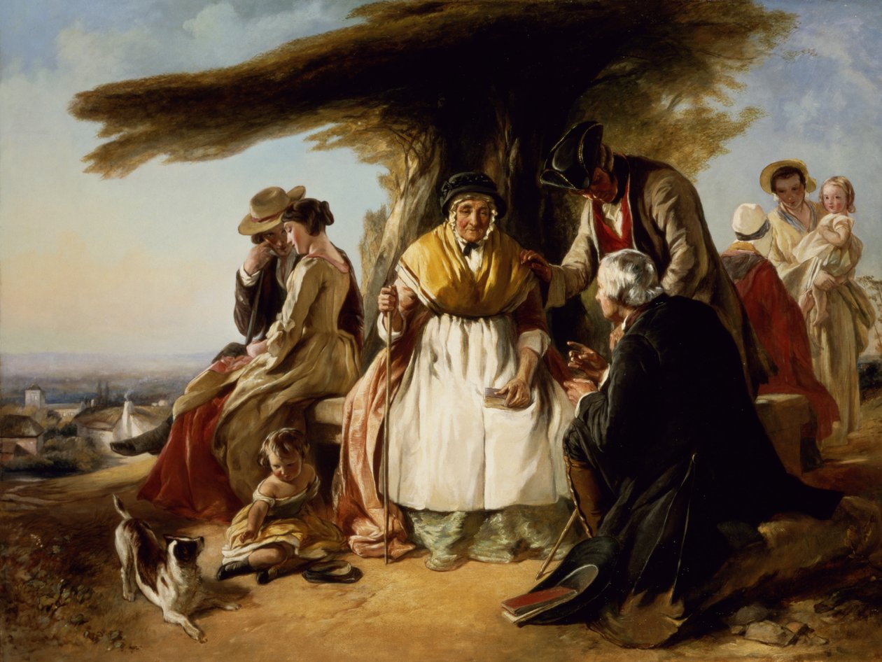 Youth and Age by John Callcott Horsley