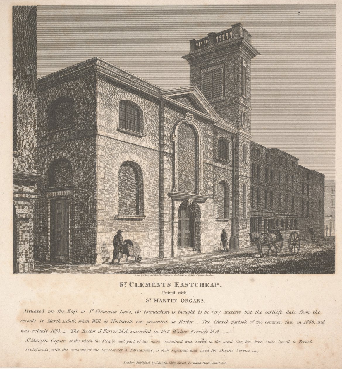 St. Clements Eastcheap by John Coney