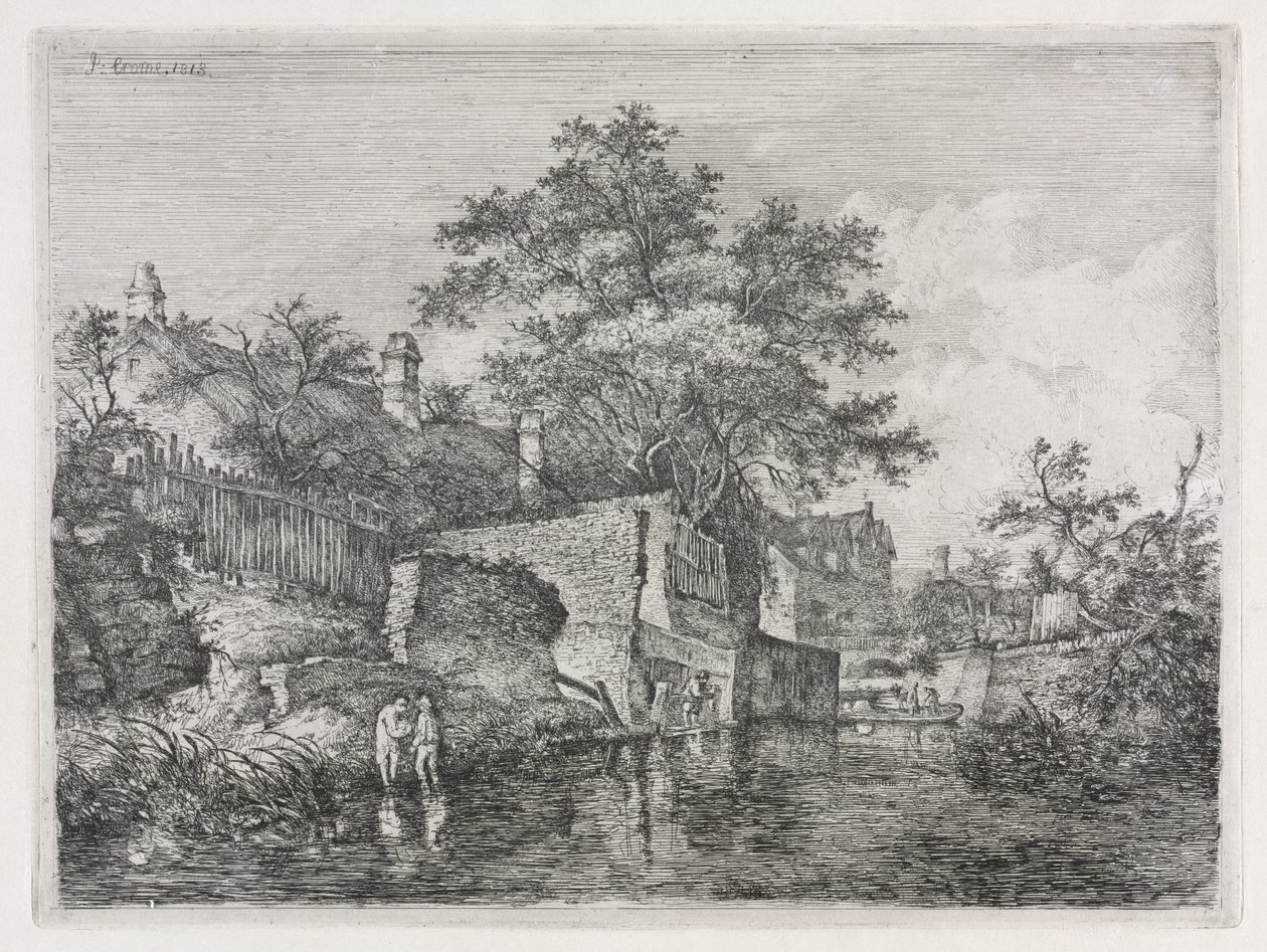 Front of the New Mills by John Crome