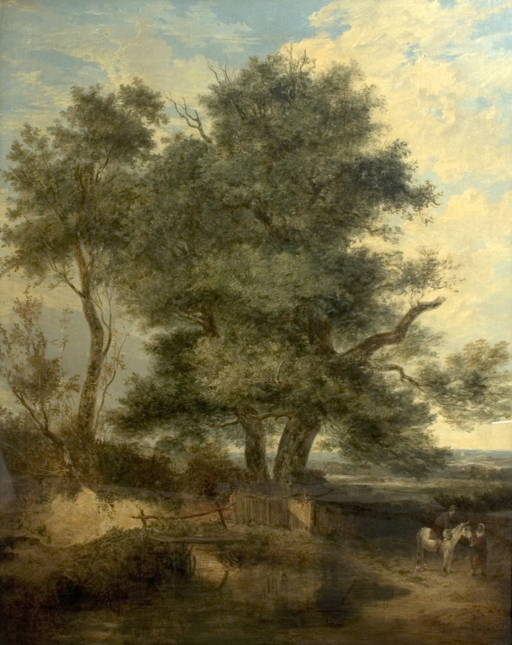 Trees by a Brook by John Crome