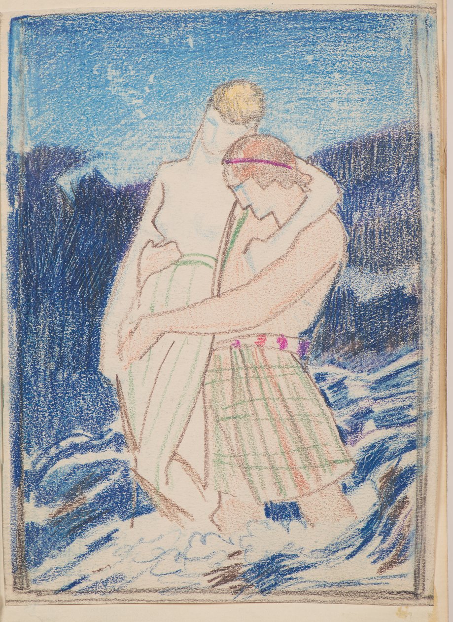 Naoise and Deirdre by John Duncan