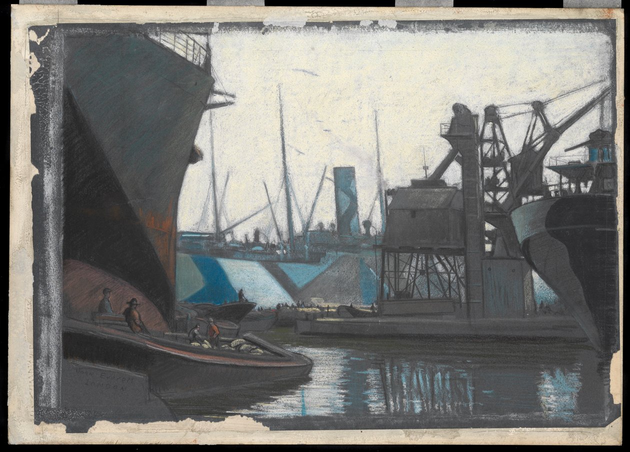 Discharging Grain by John Everett