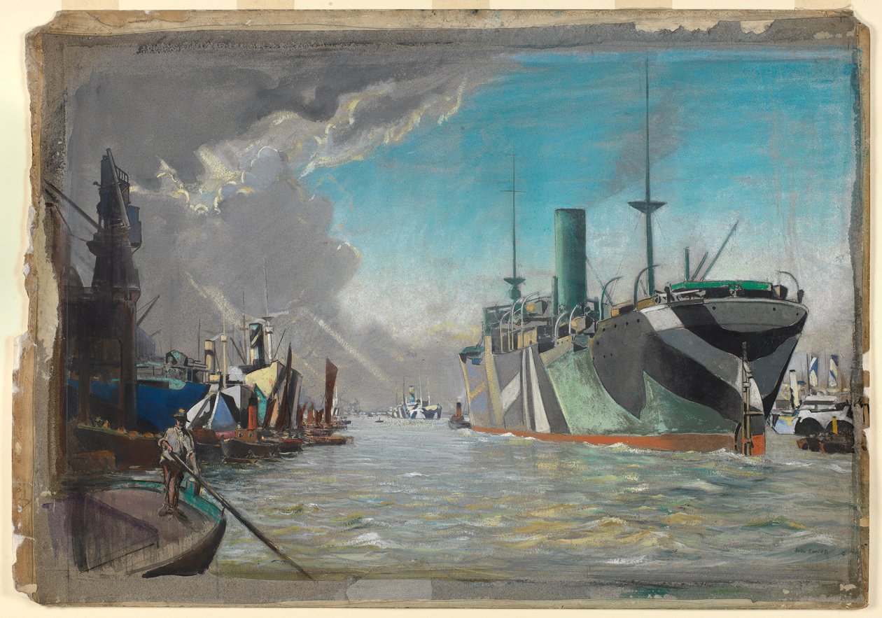 On London River by John Everett