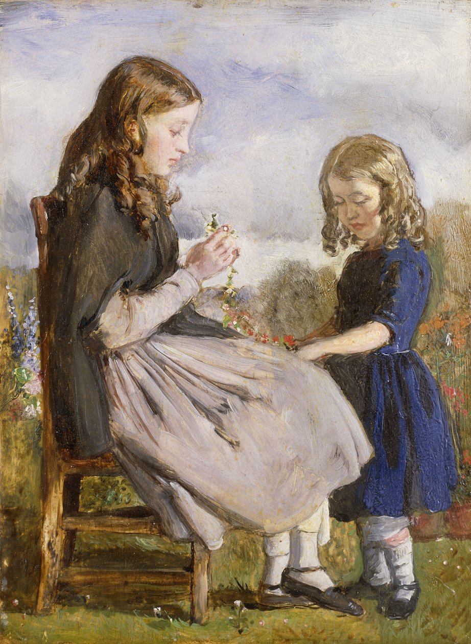 Garland Weavers, c.1846 by John Everett Millais