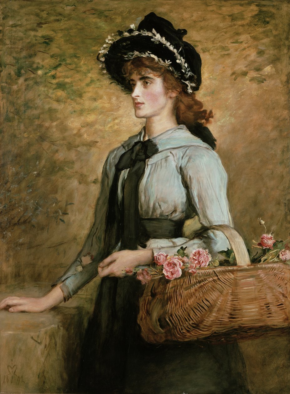 Sweet Emma Morland by John Everett Millais