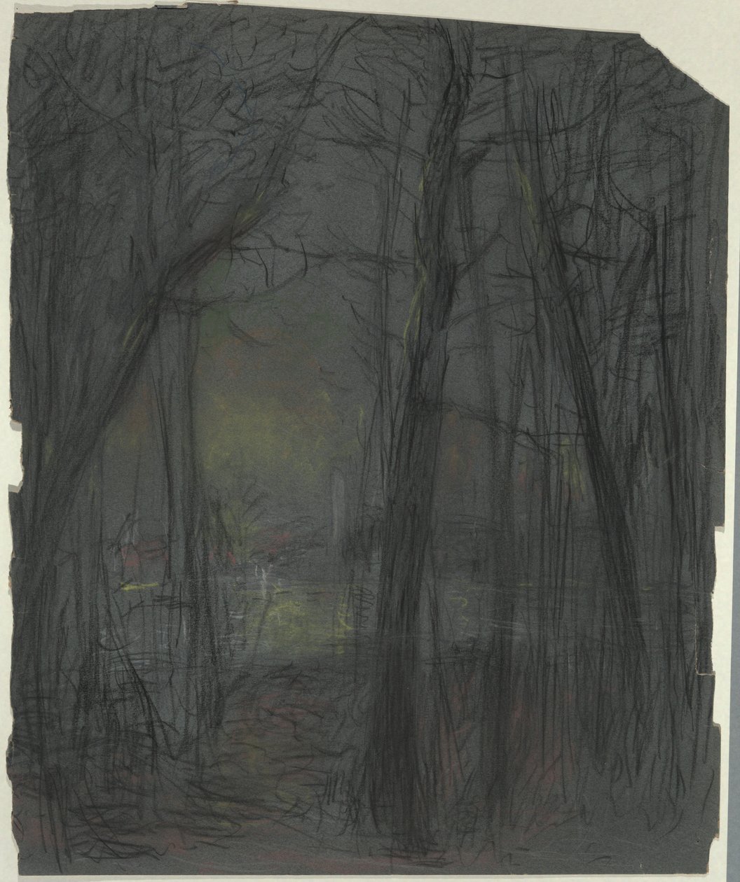 Forest Scene by John Ferguson Weir