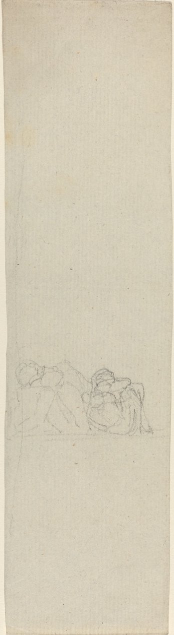 Two Huddled Figures by John Flaxman