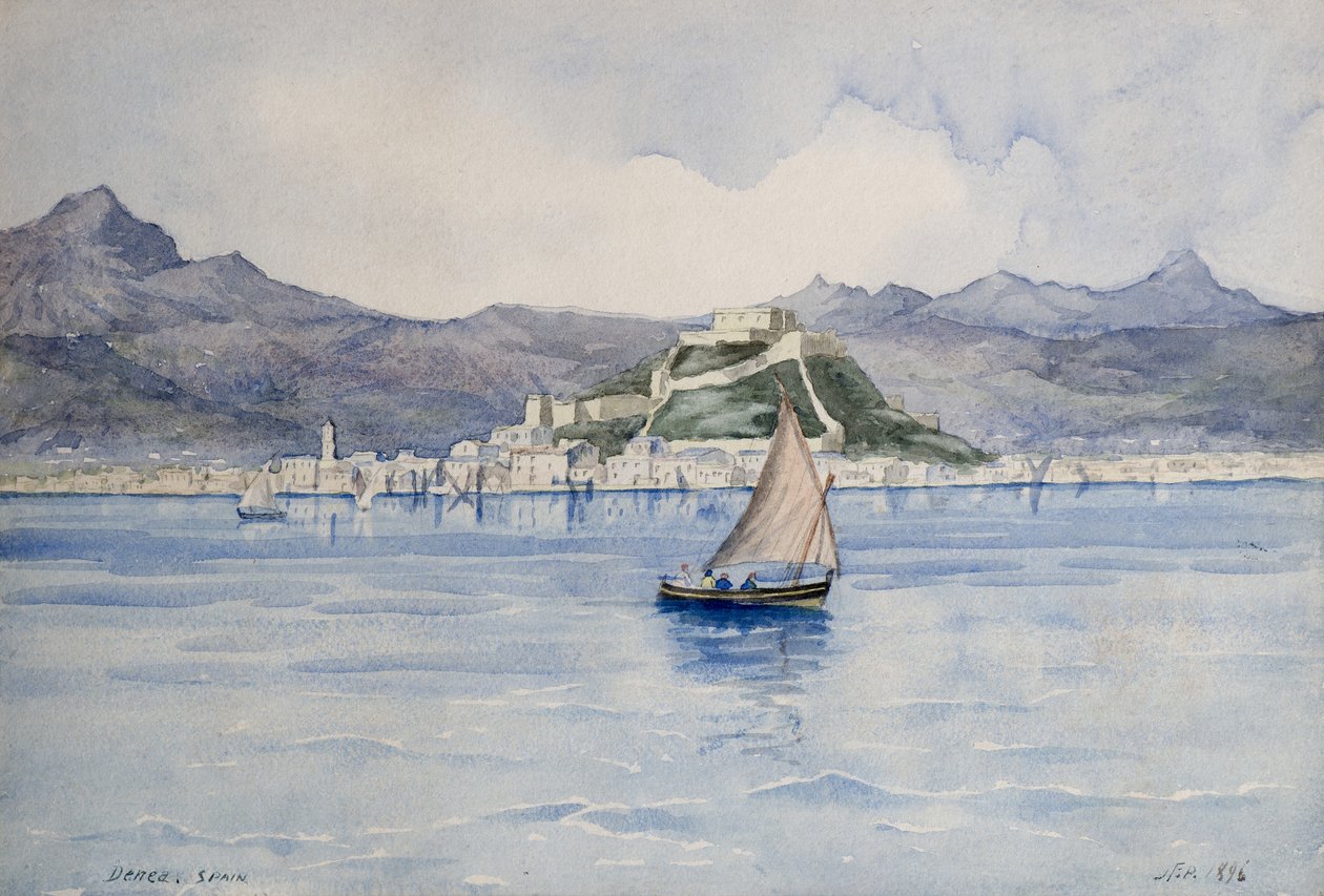 Denia, Spain by John Francis Pollock