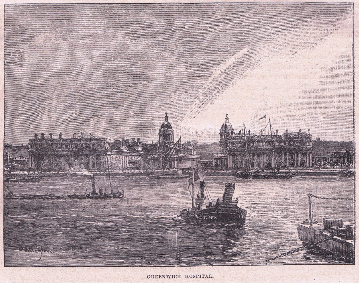Greenwich Hospital by John Fulleylove