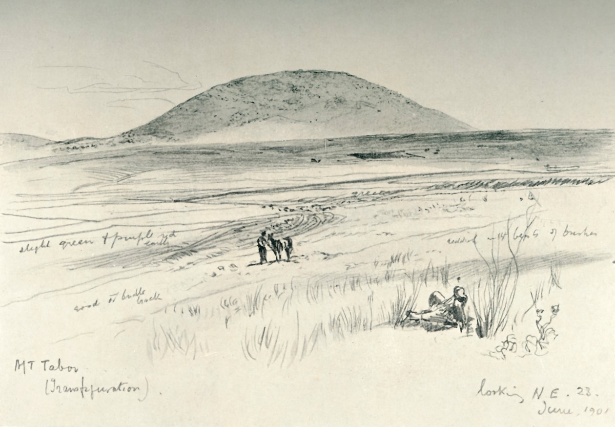 Mount Tabor by John Fulleylove