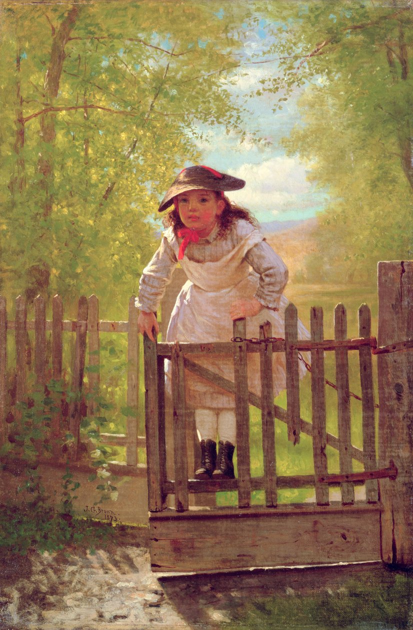 The Tomboy by John George Brown