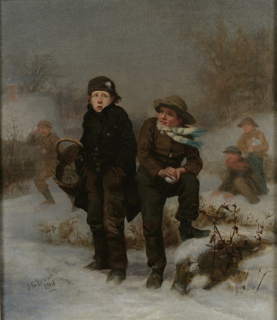 The Victim by John George Brown