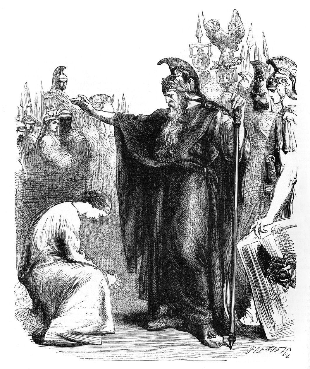 Titus Andronicus by John Gilbert