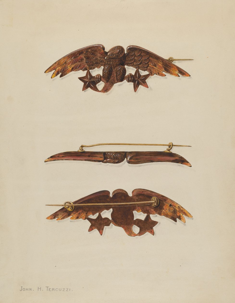 Brooch by John H. Tercuzzi