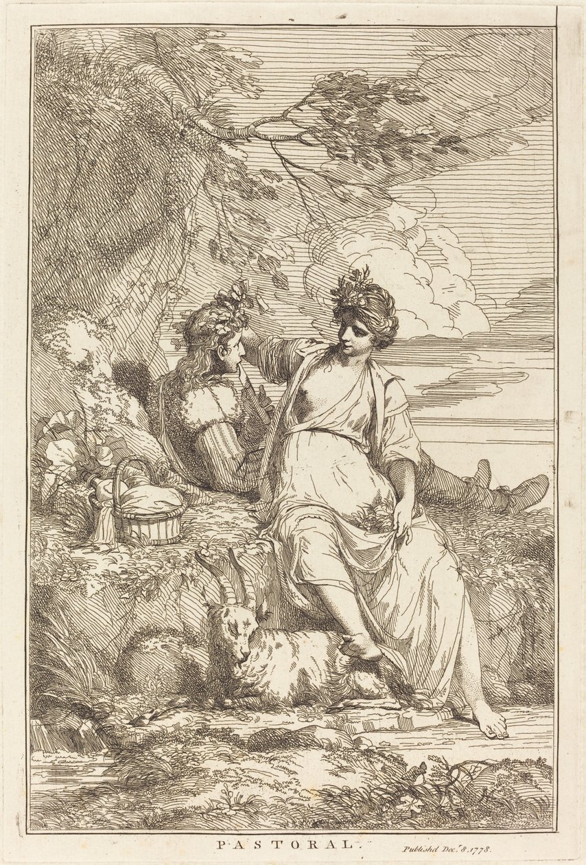 Pastoral by John Hamilton Mortimer