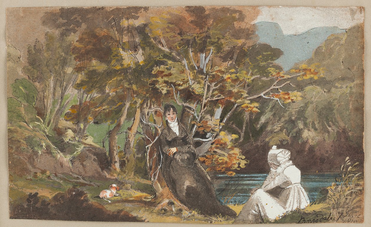 Borrowdale, 1810 by John Harden