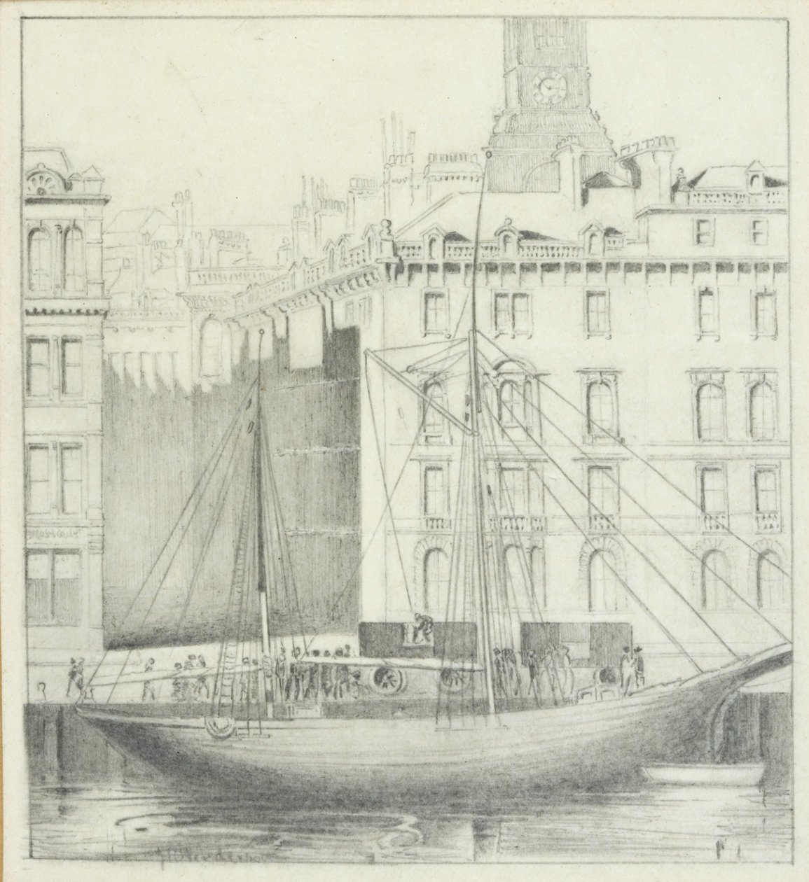 Quayside, Newcastle by John Henderson