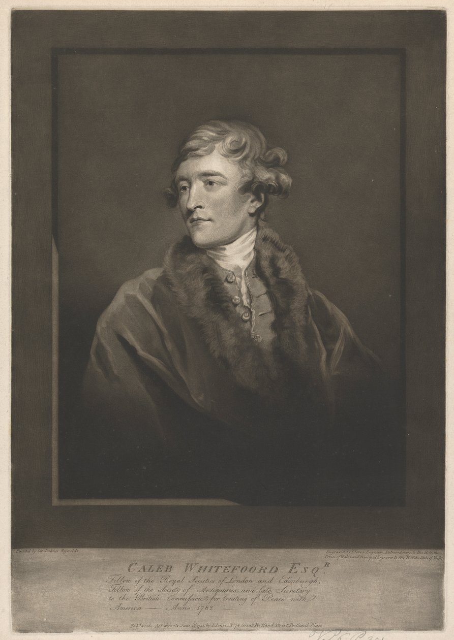 Caleb Whitefoord Esq. by John Jones