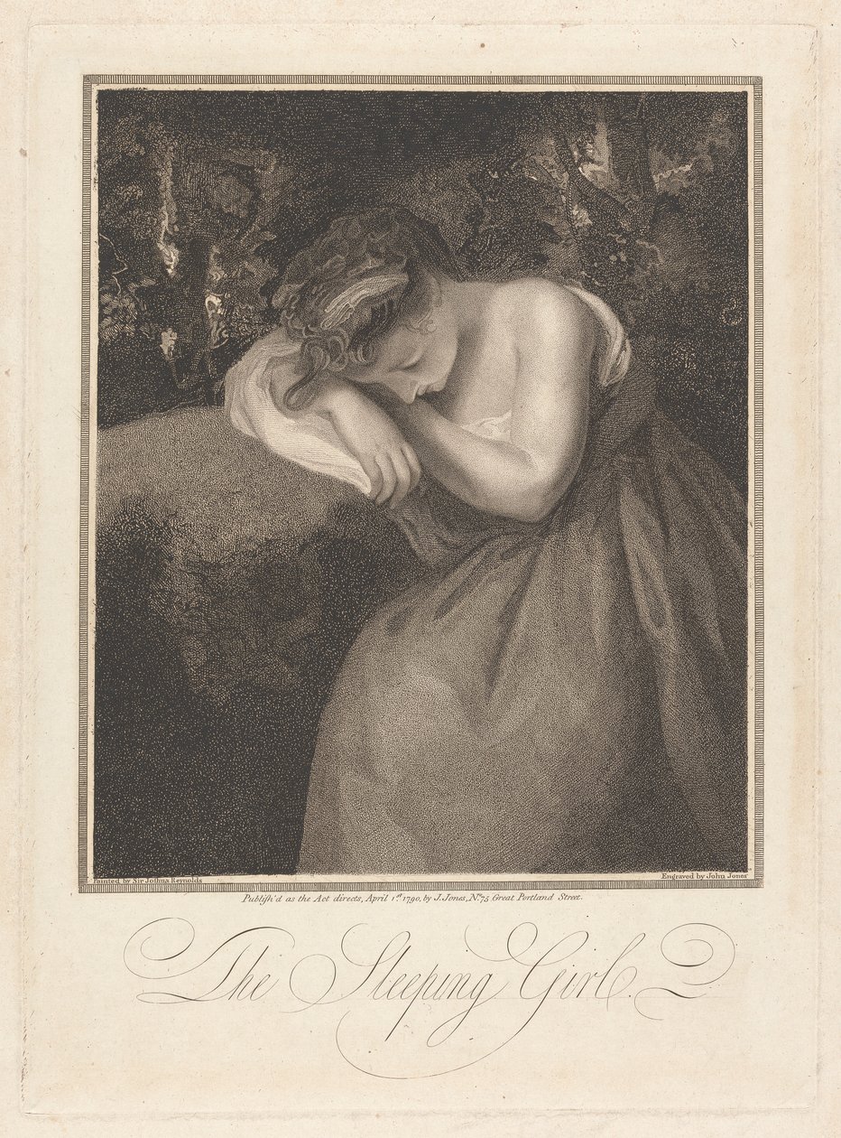 The Sleeping Girl by John Jones