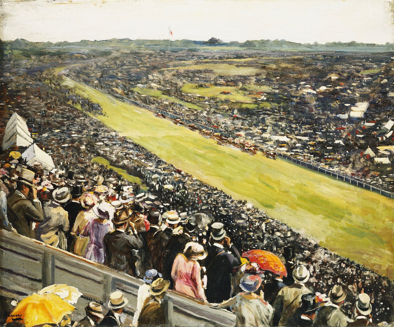The Derby by John Lavery