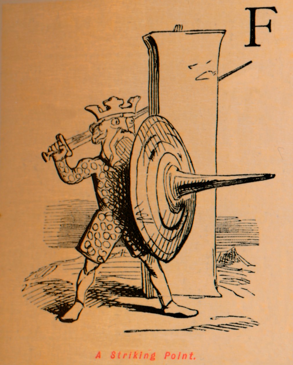 A Striking Point by John Leech