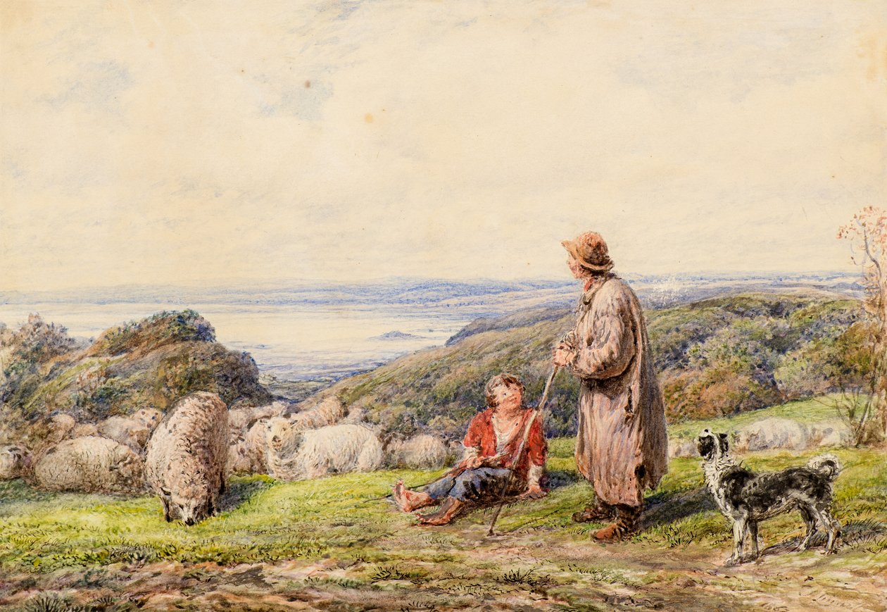 The Shepherd by John Linnell