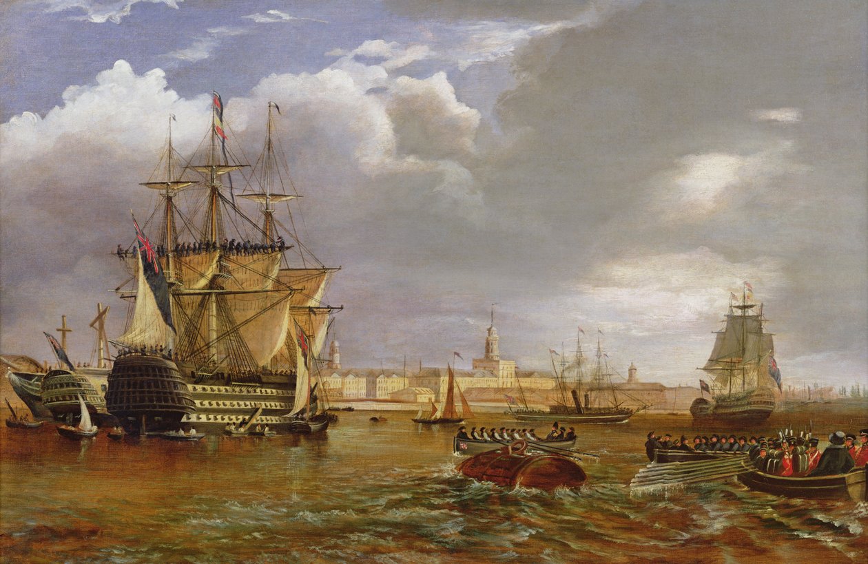Shipping Scene by John Lynn