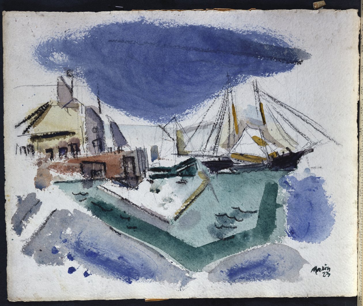Harbor Scene by John Marin