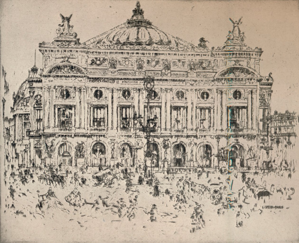 The Opera, 1915 by John Marin
