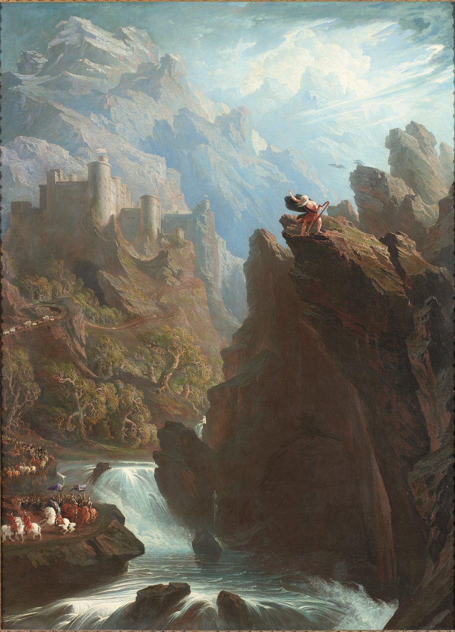 The Bard, c.1817 by John Martin