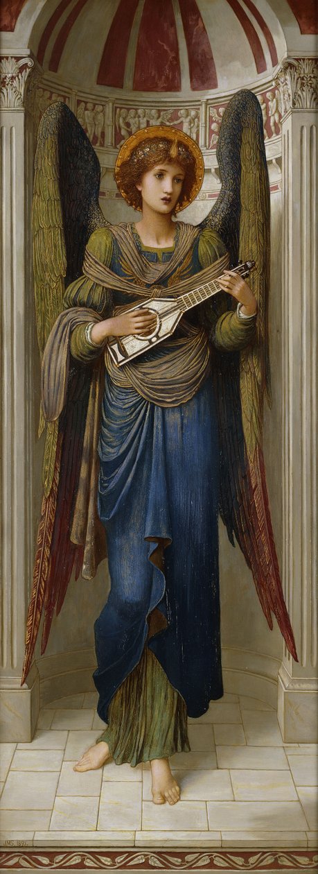 Angels, 1895 by John Melhuish Strudwick