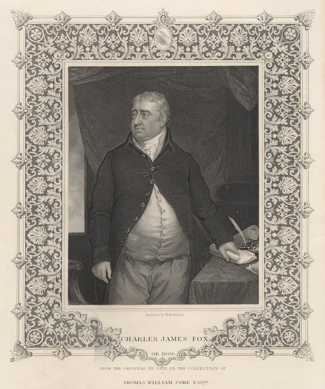 Charles James Fox by John Opie
