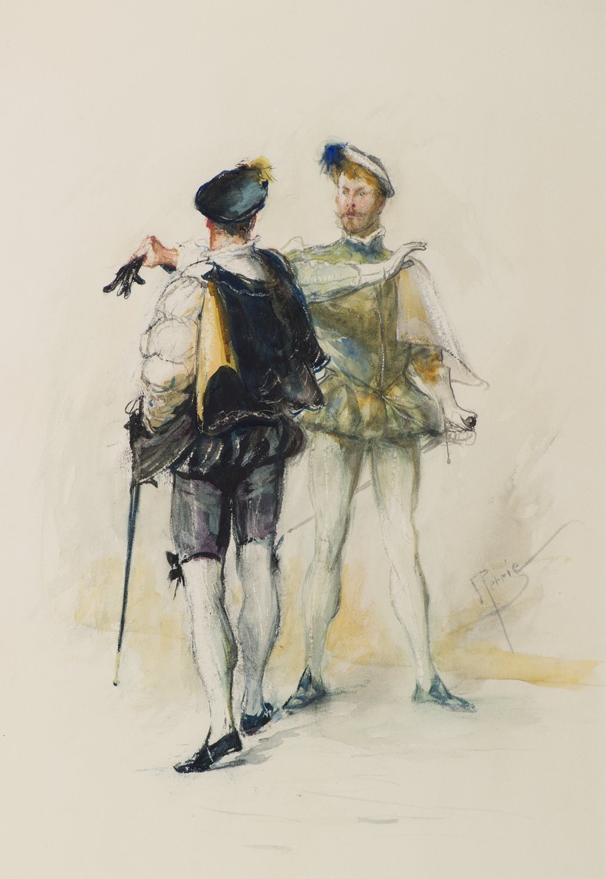 The Challenge by John Pettie