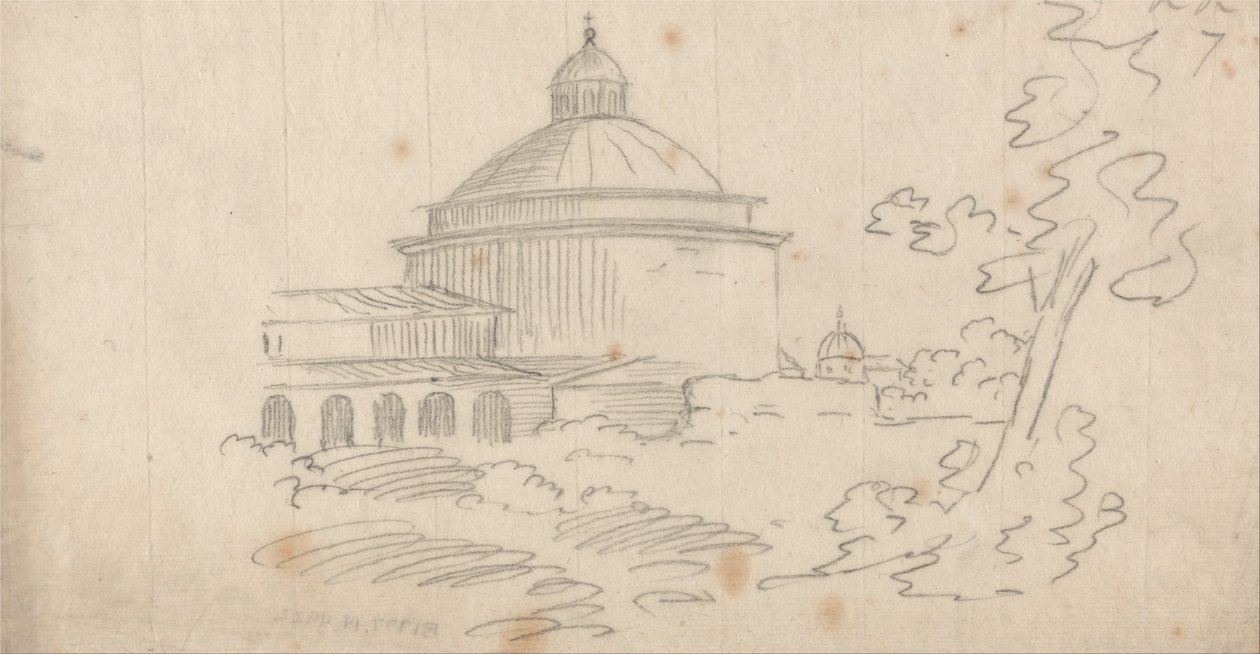 Ariccia by John Robert Cozens