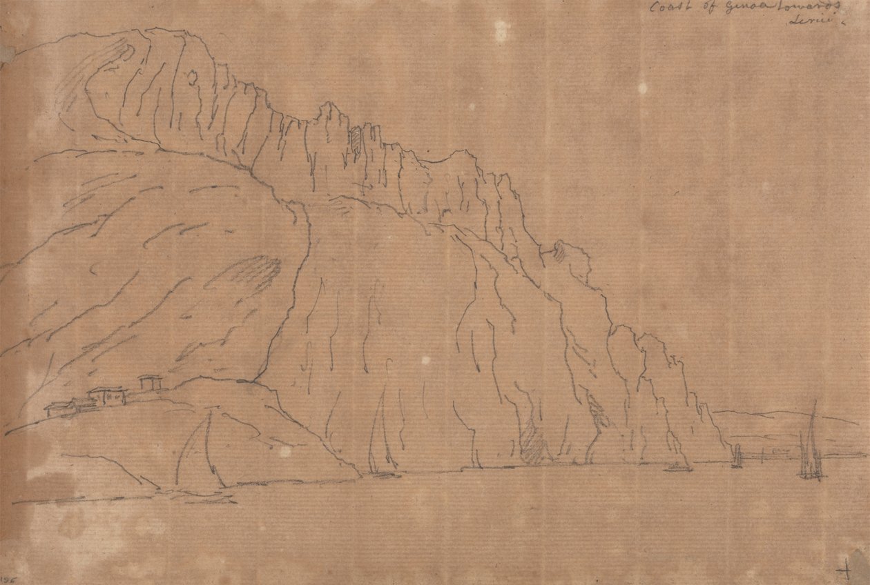 Coast of Genoa by John Robert Cozens