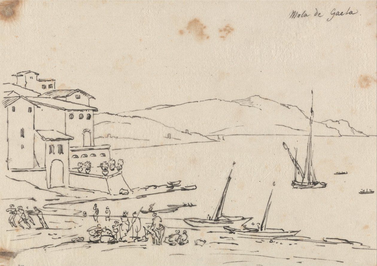 Mola di Gaeta by John Robert Cozens