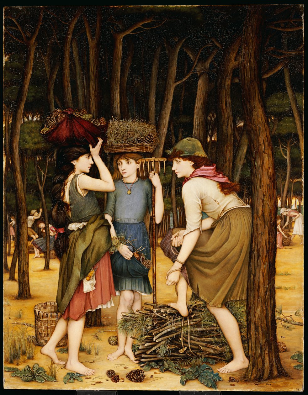 Pine Woods at Viareggio by John Roddam Spencer Stanhope