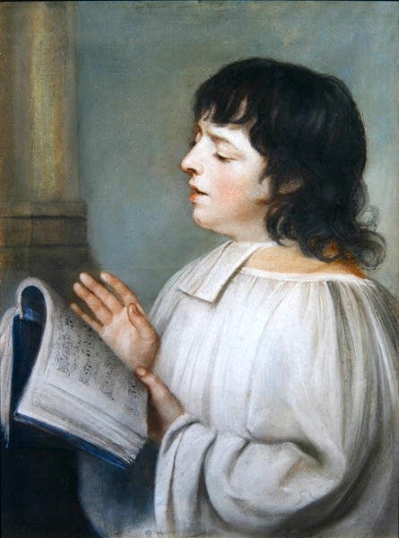 A Chorister by John Russell