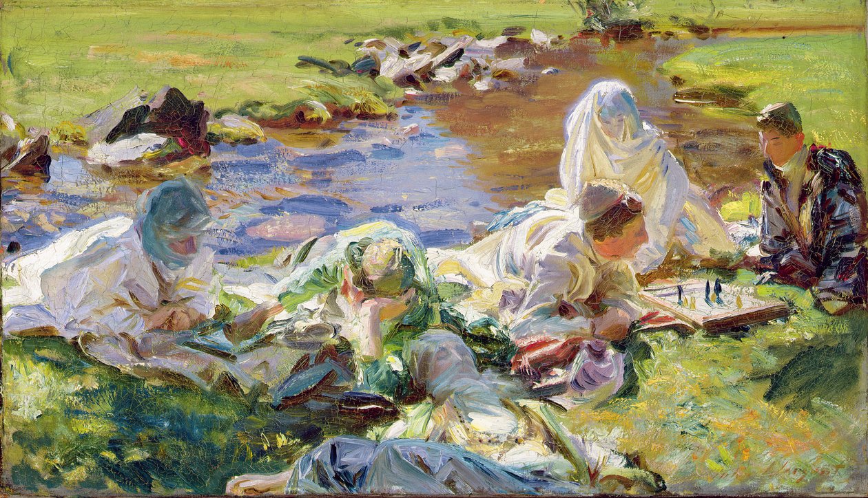 Dolce far niente, c.1907 by John Singer Sargent