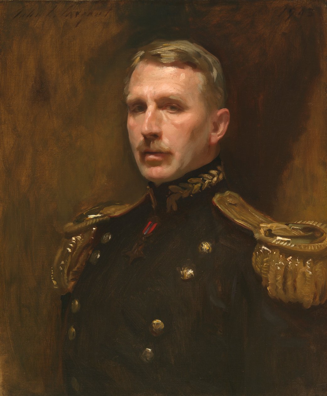 Leonard Wood by John Singer Sargent
