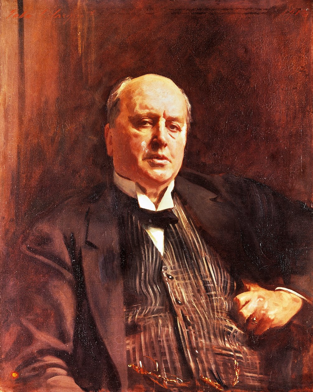 Portrait of Henry James by John Singer Sargent