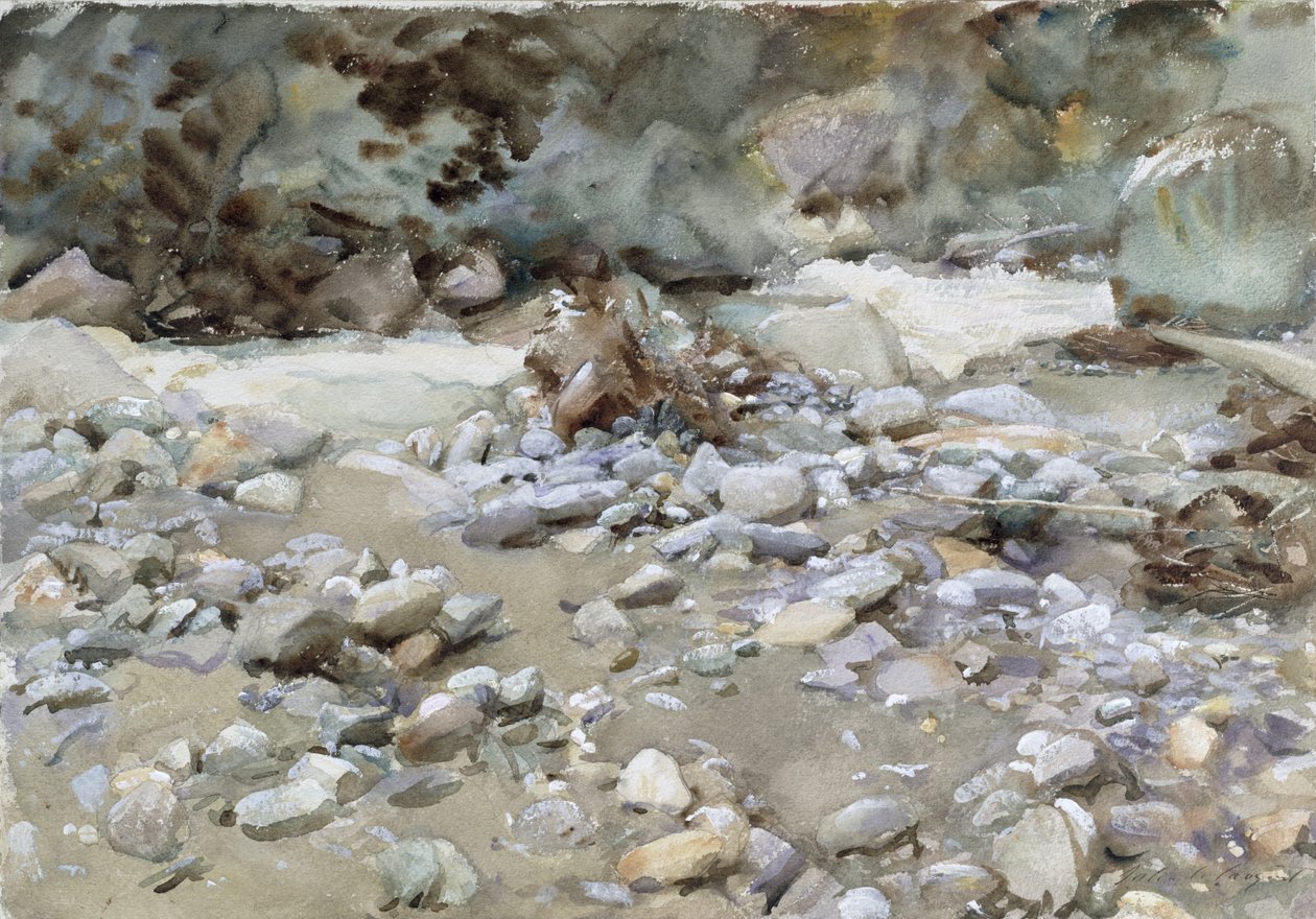 River Bed by John Singer Sargent