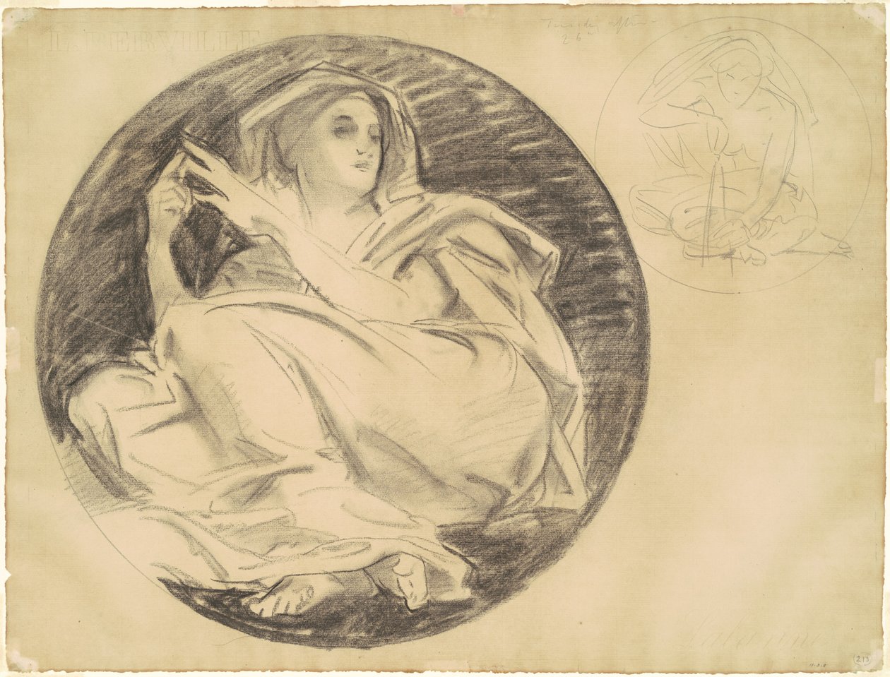 Studies for "Astronomy" by John Singer Sargent