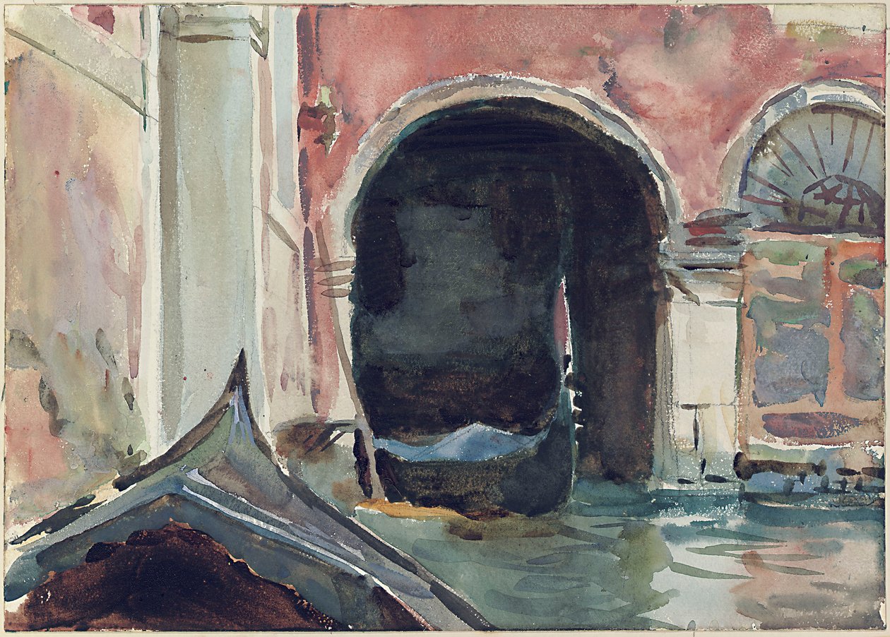 Venetian Canal by John Singer Sargent