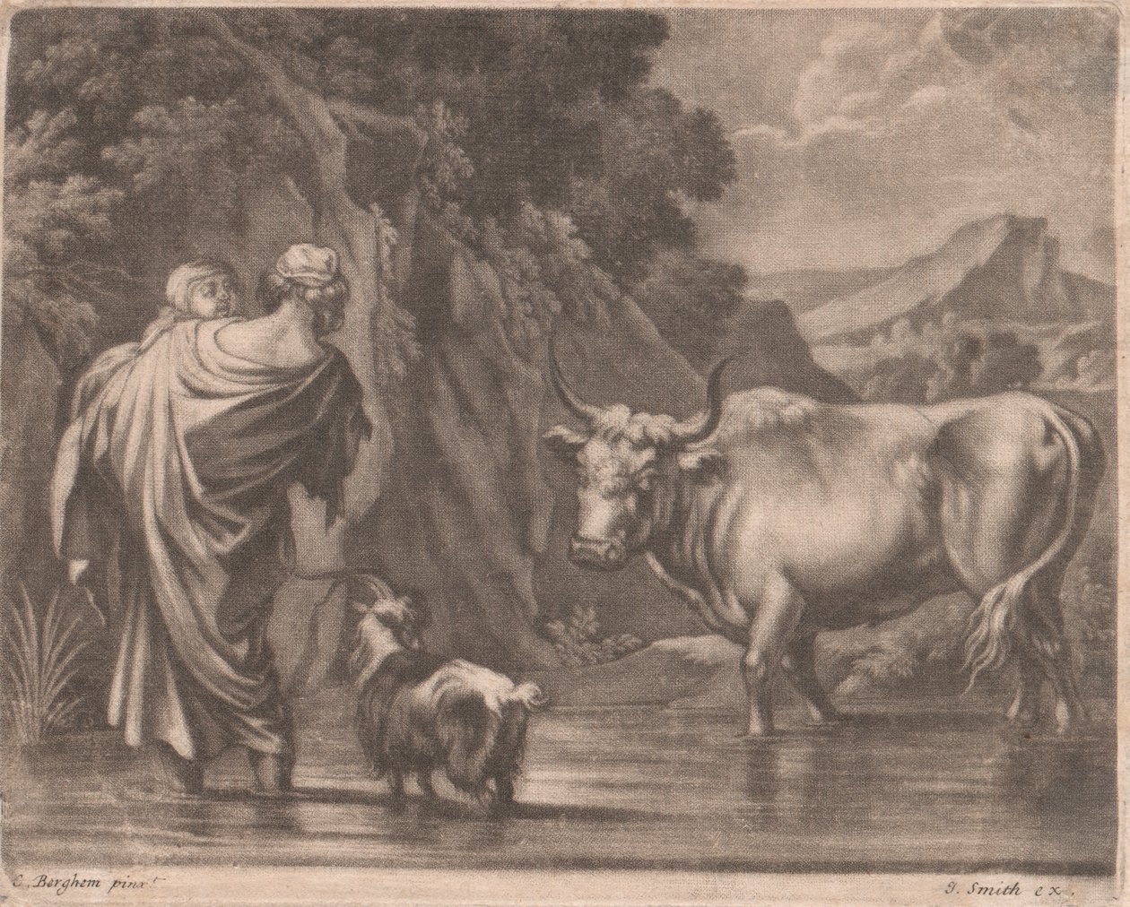 Fording a Brook by John Smith