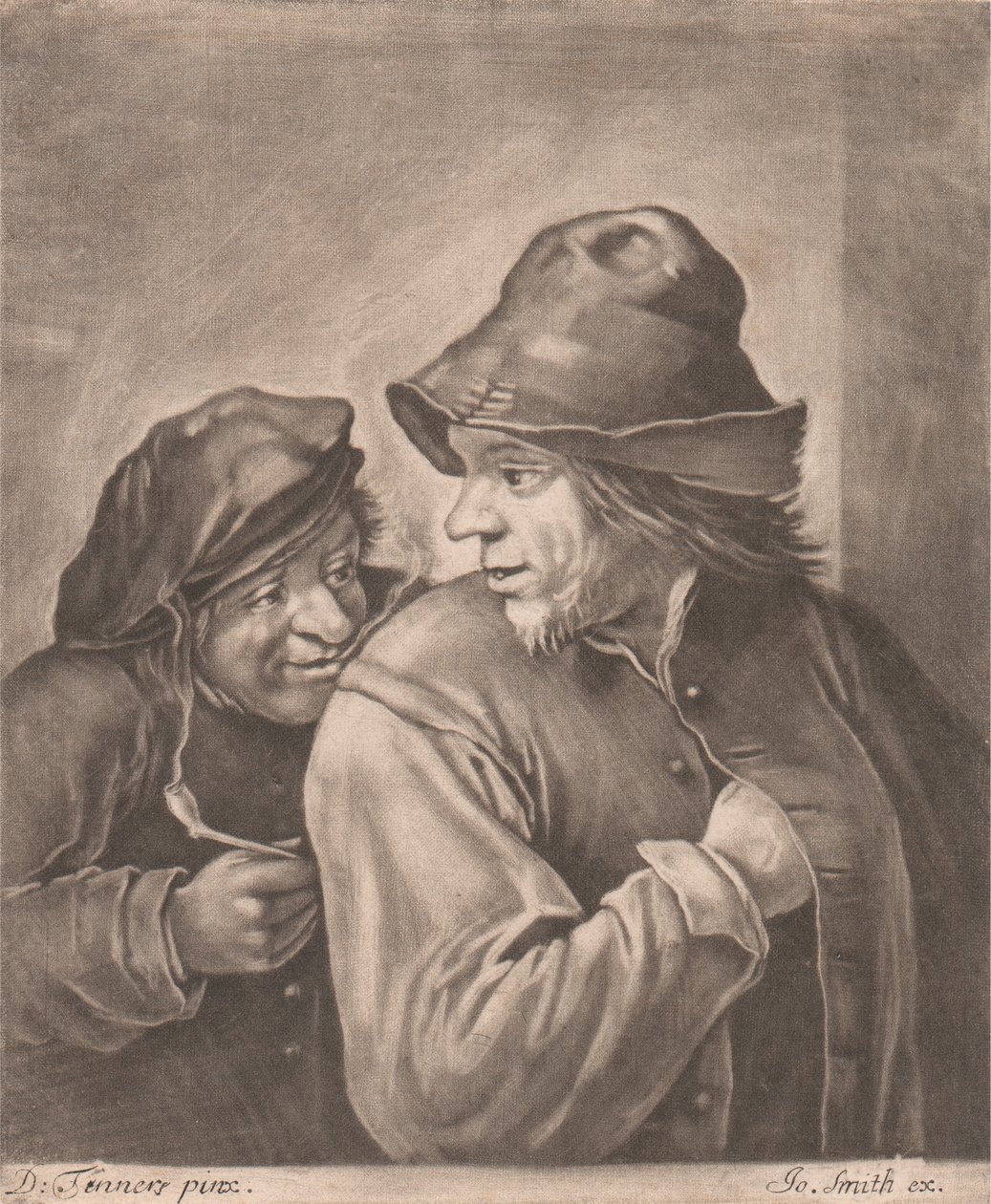 Peasants Smoking by John Smith