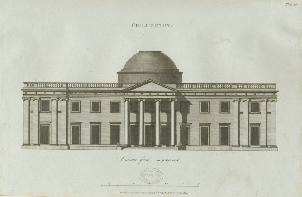 Chillington Hall by John Soane