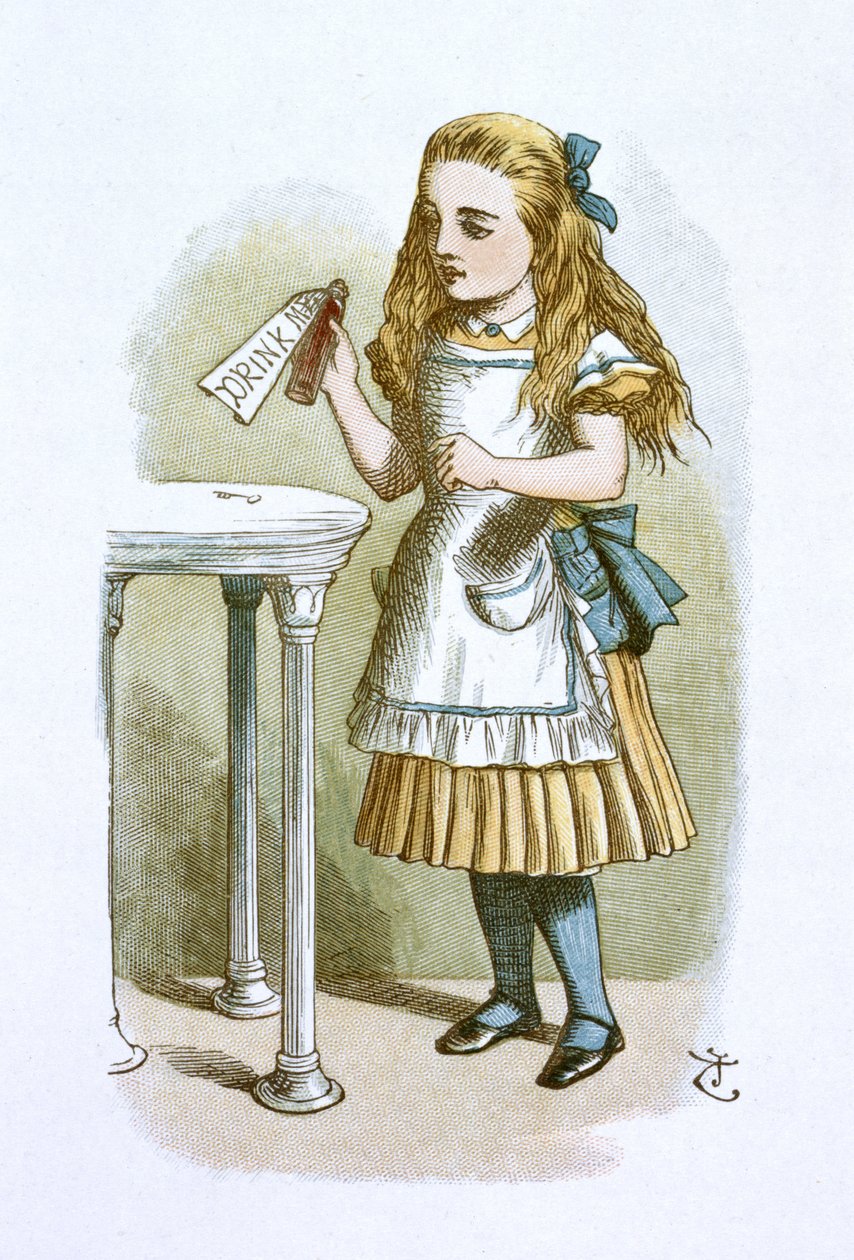 Drink Me by John Tenniel